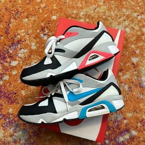 Nike air structure two tone shoes.